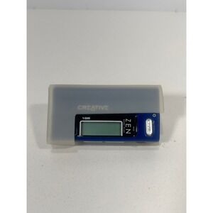 Creative Zen Nano Plus 1GB Blue MP3 Player Model DAP-FL0018 with Case